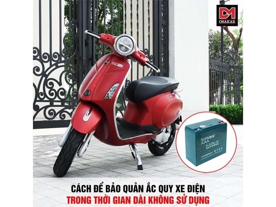 BẢO QUẢN ẮC QUY TRONG THỜI GIAN DÀI KHÔNG SỬ DỤNG